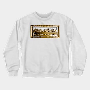 estr0paj0 Last Supper Crewneck Sweatshirt